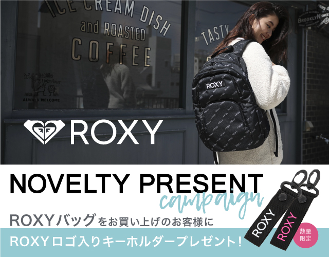 ロキシー (ROXY) ノベルティーキャンペーン♪