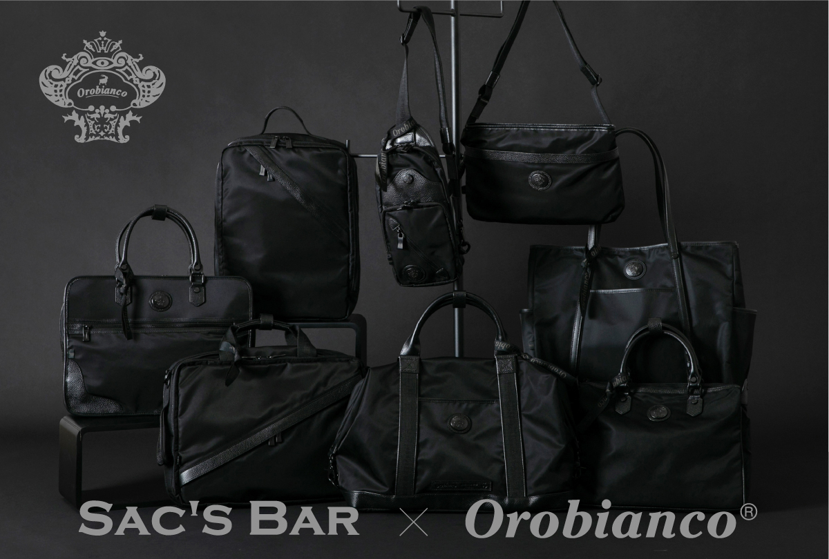 オロビアンコ Orobianco より 注目のblack Line が登場 Sac S Bar オロビアンコ Orobianco より 注目のblack Line が登場 Sac S Bar