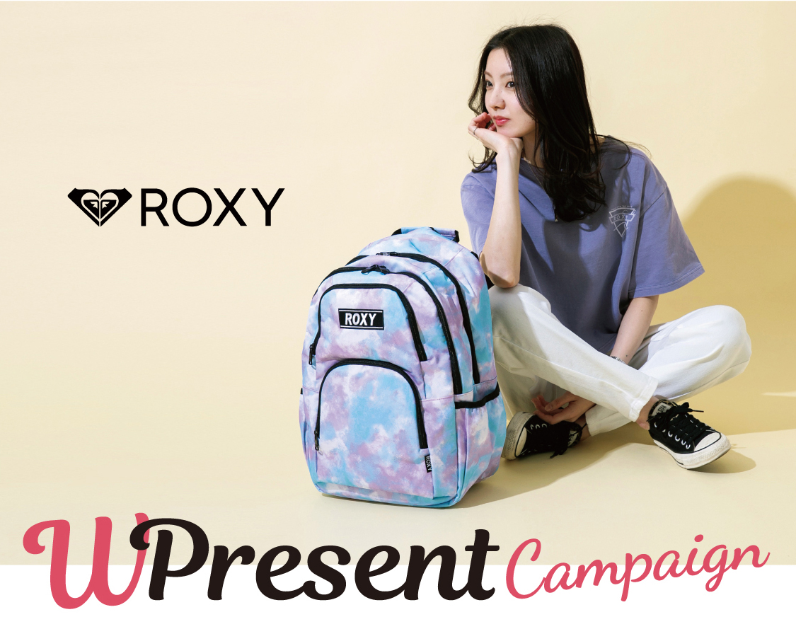 ロキシー Wプレゼントキャンペーン バッグを購入してノベルティグッズをgetしよう Sac S Bar ロキシー Wプレゼントキャンペーン バッグを購入してノベルティグッズをgetしよう Sac S Bar